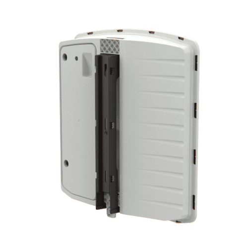 Elancity - Evolis speed signs with radar for communites - product back view right side - US