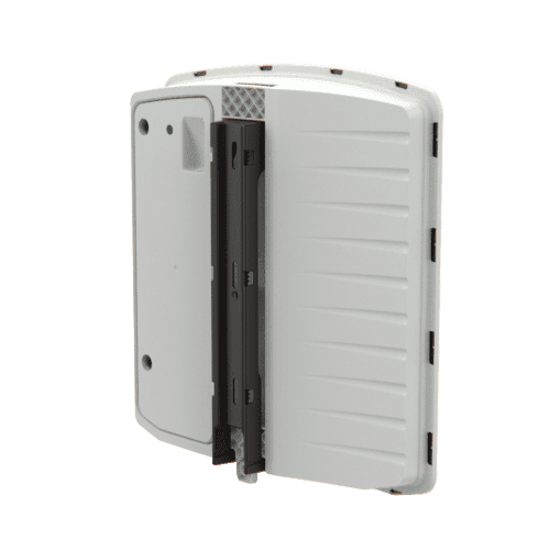 Elancity - Evolis speed signs with radar for communites - product back view right side - US